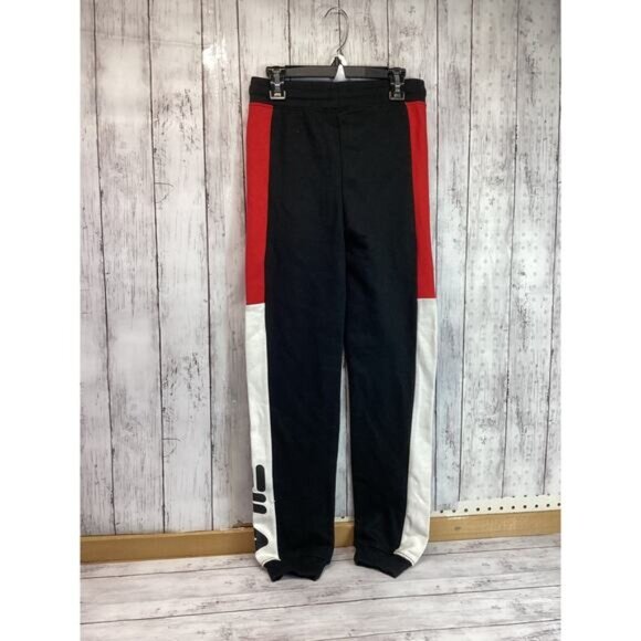 cowgirl argyle boho cozy grandpa dad FILA Sweatpants Joggers Small - Picture 2 of 5